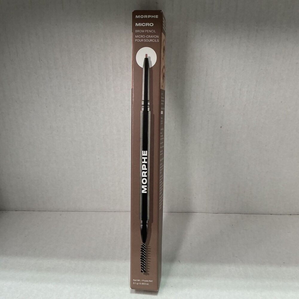 Morphe Micro Brow Pencil In Biscotti Retractable Ultra-Precise Tip Long-Lasting